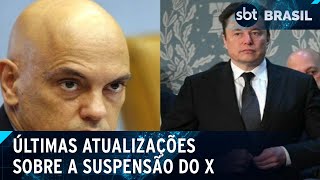 Prazo para X indicar representante legal no Brasil chega ao fim  SBT Brasil 200924 [upl. by Betz]