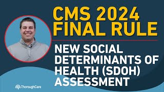 CMS 2024 Final Rule New Social Determinants of Health SDoH Assessment [upl. by Enahs]