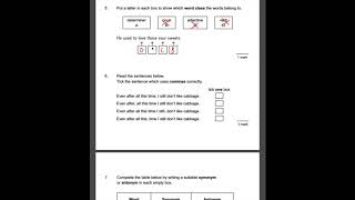 CGP KS2 SPAG SAT Buster Set A Test 1 walkthroughYear 6 SATs Punctuation and Grammar Revision [upl. by Whittaker]