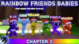 Rainbow Friends BABIES in RAINBOW FRIENDS Rainbow Friends CH2 [upl. by Mckale]