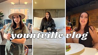 Yountville Staycation Vlog 🍷 North Block Hotel Handwritten Wines Cliff Lede Bottega Napa Valley [upl. by Palm165]