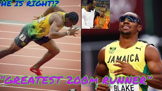 Yohan Blake Say’s He Is The GREATEST EVER 200m Runner [upl. by Heidy]