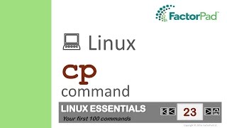 Linux cp command summary with examples [upl. by Sseb41]