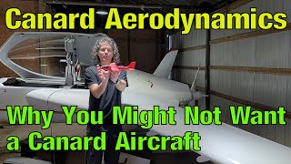 Canard Aerodynamics Why You Might Not Want a Canard Airplane [upl. by Marcellina631]