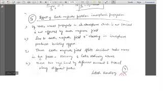 EL 206 Critical frequency and effect of earth magnetic field on ionospheric propagation [upl. by Rdnaskela]