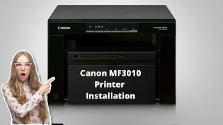 Canon MF3010 Printer Installation Kaise Kare  BadarTeacher [upl. by Ormond]