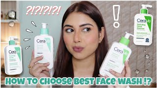 How To Choose Best Face Wash  Facial Cleanser for Normal Dry Combination Oily Sensitive Skin [upl. by Oramug549]