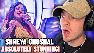 Foreigner Reacts to Shreya Ghoshal Sun Raha Hai Rozana TSeries Mixtape  REACTION [upl. by Nelhsa111]