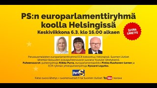 ECRryhmä Suomessa  Purra RuohonenLerner Legutko puhuvat [upl. by Aihsenor768]