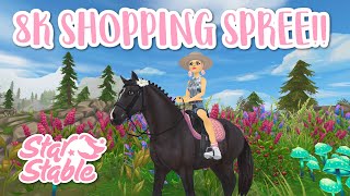 8000 Star Coin SHOPPING SPREE  Star Stable [upl. by Meade637]