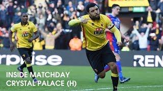 INSIDE MATCHDAY 🎥 Watford v Crystal Palace [upl. by Droffilc]