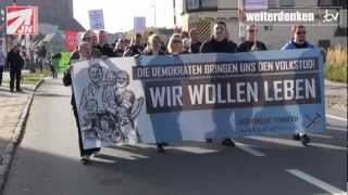 „Wir wollen lebenquot  Demonstration am 20102012 in Wismar [upl. by Dyol]