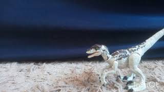 Stop Motion Velociraptor Ghost [upl. by Agnizn914]