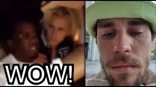 SHOCKING Justin Bieber amp Diddy Footage  Is He OKAY [upl. by Schwitzer]