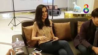 Ashish Sharma amp Sanaya Irani first meeting in Thailand  رد فعل سنايا ايراني بعد مقابلة أشيش شارما [upl. by Saunders]