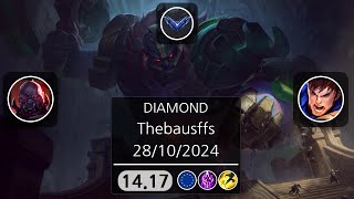 Thebausffs  Sion VS Garen  RANKED  28102024 [upl. by Atte460]