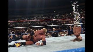 WWF Champion Sycho Sid vs Shawn Michaels  WWF Royal Rumble 1997 [upl. by Nahej]