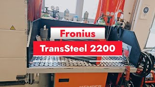 Fronius TransSteel 2200 [upl. by Olivette670]