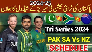 Pakistan Announced All upcoming Series schedule 202425  Pak upcoming Series schedule [upl. by Sybil]