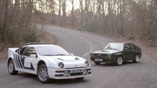 Group B Worship Ford RS200 and Audi Sport Quattro  CHRIS HARRIS ON CARS [upl. by Waiter]