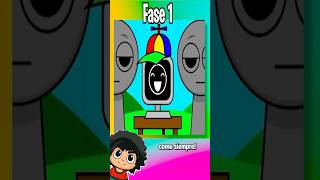 Fase 1 vs Fase 18 Incredibox Sprunki 🎃 shorts [upl. by Ahsikel390]