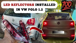 LED Reflectors installed in POLO  Polo Modified  TheRearHub polo modifiedpolo vwpolo [upl. by Okika153]