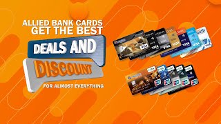 Allied Bank Cards get the Best Deals amp Discounts [upl. by Farrish779]