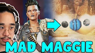 I PLAYED SEASON 12 EARLY Testing Mad Maggie Caustic nerf New Hop Up and MORE Apex Legends [upl. by Cire281]