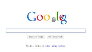 Asteroide 2012 DA14 Google Logo Doodle [upl. by Keheley]