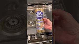 Cleanser from Bar Keepers Friend Kitchencleaning stainlesssteel cleaningstovetop cleaning [upl. by Ioj594]