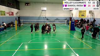 Volley Lucernate vs 😈 Diavoli Rosa 😈  03112024 [upl. by Eikcin]