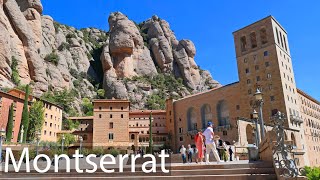 Montserrat Barcelona  Catalonias legendary monastery in a magnificent mountain landscape [upl. by Eelarac]