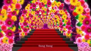 Free Flower Wedding Video Background HD [upl. by Lakin50]