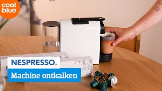 Zo ontkalk je jouw Nespresso apparaat [upl. by Veedis]