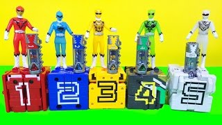 파워레인저 애니멀포스 다이노셀 브레이브 티라노킹 장난감 動物戦隊ジュウオウジャー Power ranger Zyuohger Dinocell Brave Tyranoking toys [upl. by Egreog]