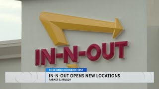 InNOut Burger opens 2 new locations in Denver metro area bringing total in Colorado to 11 [upl. by Tadio]