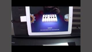 Quick Tip Use Your Casio Keyboard to Control GarageBand on Your iPad [upl. by Nilek]