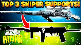 BEST VANGUARD SNIPER SUPPORTS for CALDERA Best Warzone Pacific Loadouts [upl. by Sandy]