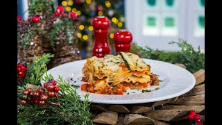 Rocco DiSpiritos Lasagna Bolognese  Home and Family [upl. by Rimhsak646]