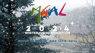 2024 Winter Juried Exhibition  Entry Deadline Nov 14 2024 [upl. by Anitsirc]