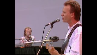 PHIL COLLINS amp STING  Long Long way to go live at Live Aid London 1985 [upl. by Tryck]