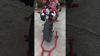 HONDA XR200 R MOTARD  CROSS MODIFIED SETUP PROJECT BIKE 2024 [upl. by Spada324]