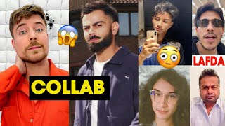 BIGGEST COLLAB…MrBeast amp Virat Kohli😱 Purav Jha Vs Deepak Kalal😂 Fukra Insaan CarryMinati… [upl. by Caty]