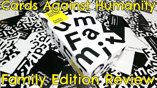 Cards Against Humanity Family Edition Unboxing amp Review [upl. by Leann]