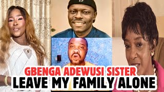 Gbenga Adeboye SISTER CRYOUT Blogger Sr Kiekie And Lara Adeboye For Using Brothers Name For Profit [upl. by Yseulte867]