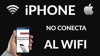 No Puedo Conectar iPhoneiPad al Wifi [upl. by Garrison]