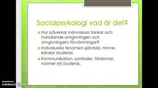 Enkel tre sociologiska teorier 2 [upl. by Aylward]