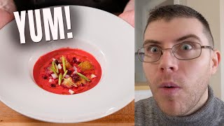 Making the PERFECT Gazpacho Recipe Like a Pro Chef [upl. by Euphemiah]