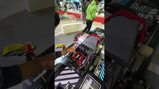 3 Wheeler बना 2 wheeler Chassis Bharat mobility global Expo shorts [upl. by Amor]