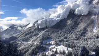 Gigantische SchneeLawine in den Schweizer Alpen ▶Januar 2019 freie Energie [upl. by Schoof855]